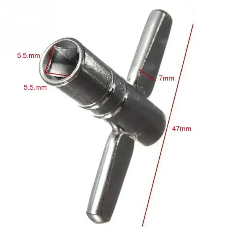 Металлический Стандартный барабанный ключ для настройки барабана барабанщика