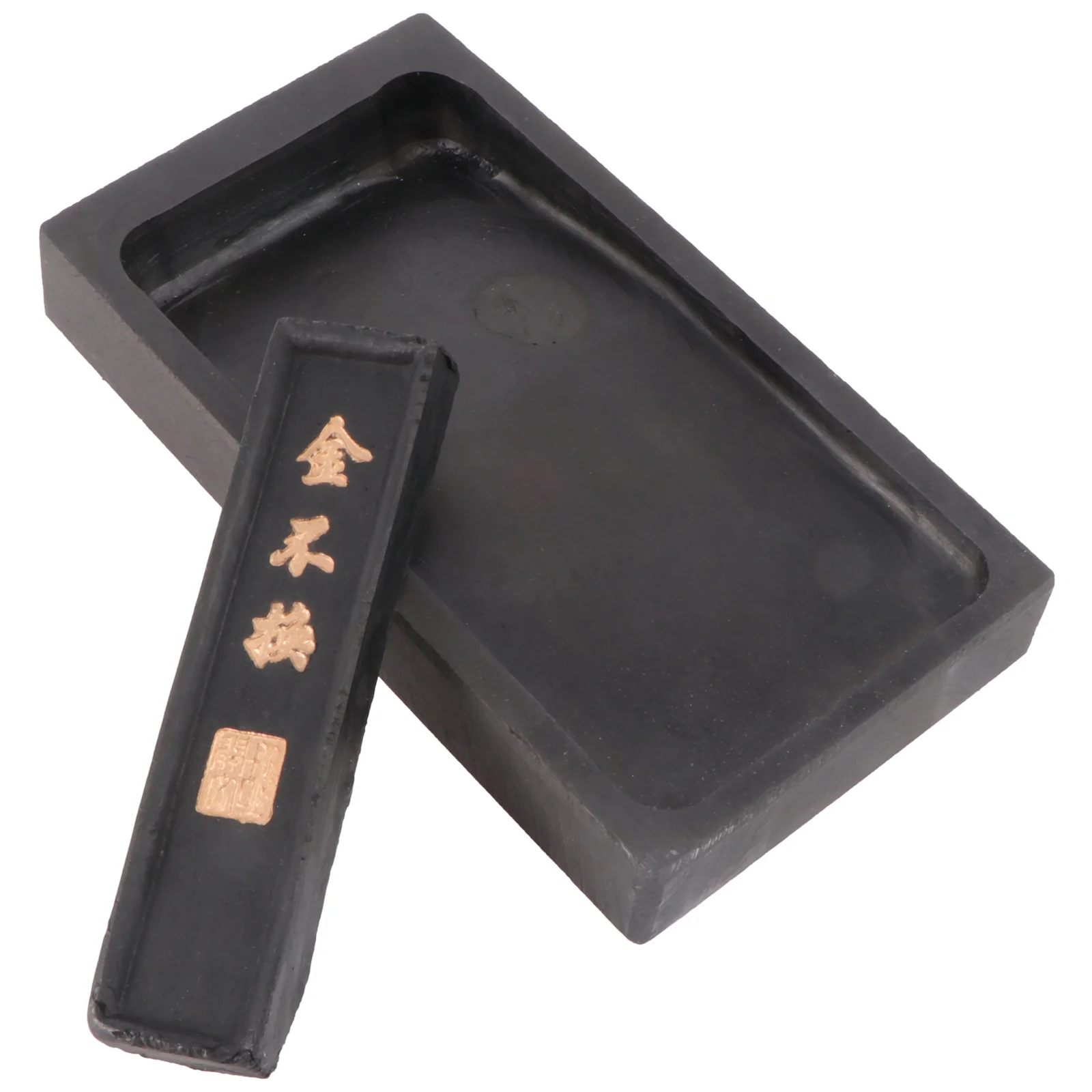 

Ink Stone Inkstone Calligraphy Painting Chinese Traditional Grinding Inkstick Block Stickcontainer Practice Pad Inkslab