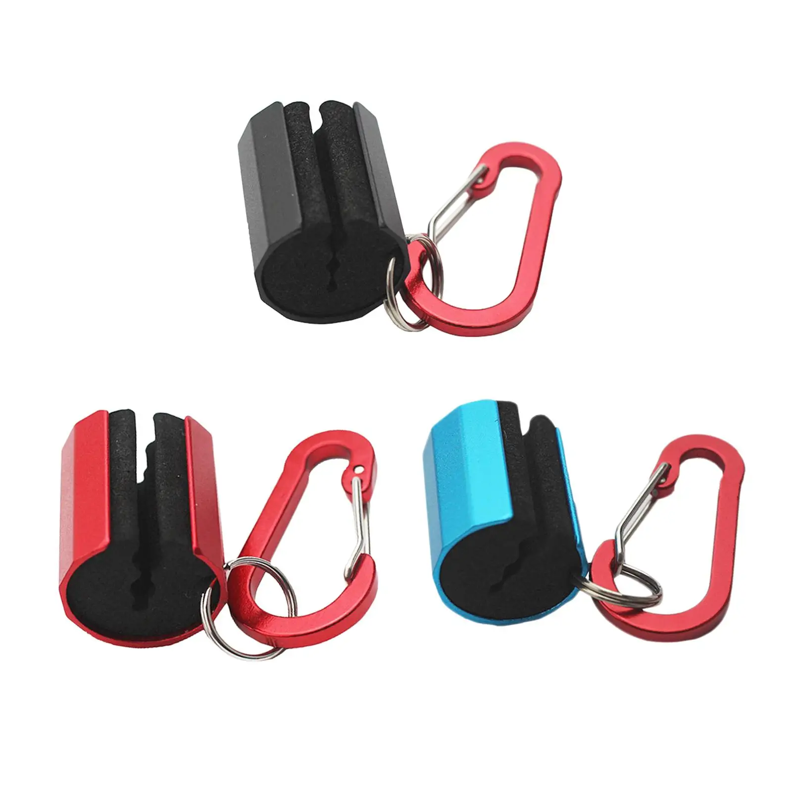 

Fly Rod Holder Easy to Put in and Take Out Lightweight Durable Smooth Edges Aluminum Convenient to Hold Fishing Rod Holder Clip