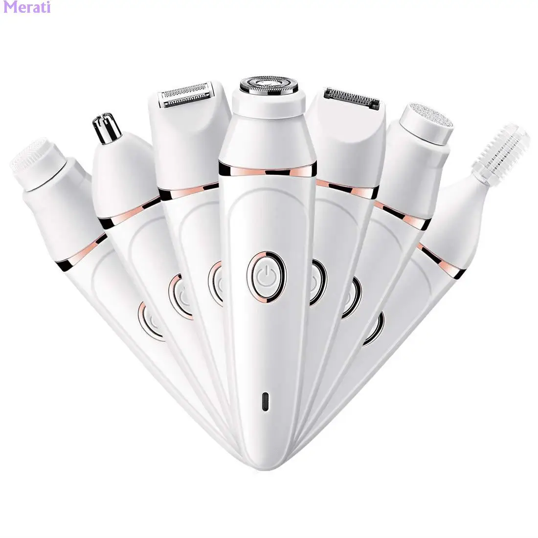 

Многофункциональный Набор для ухода за лицом, электрический эпилятор для безболезненного удаления волос, триммер для бровей Бритва для зон...