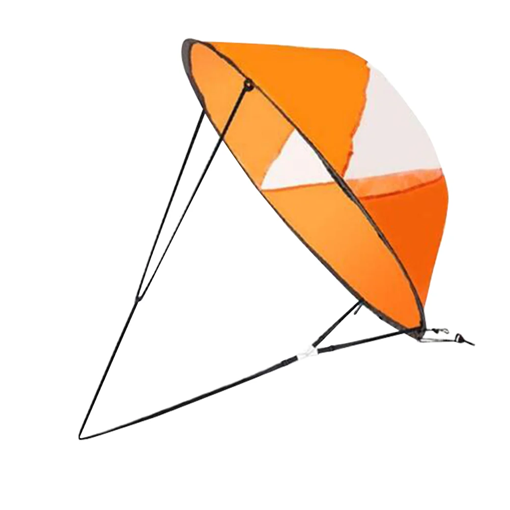 

Kayak Canopy Scout Downwind Sail Portable Kayaking Accessories Foldable with Clear Window Folding