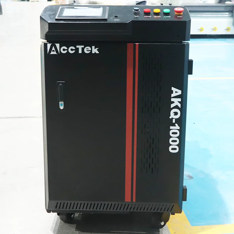 

2021 Widely Used AccTek Limpiador Láser /Fiber Laser Rust Cleaning / Laser Removal Rust 1kw 2kw 1500W For Rust Paint Oil Dust