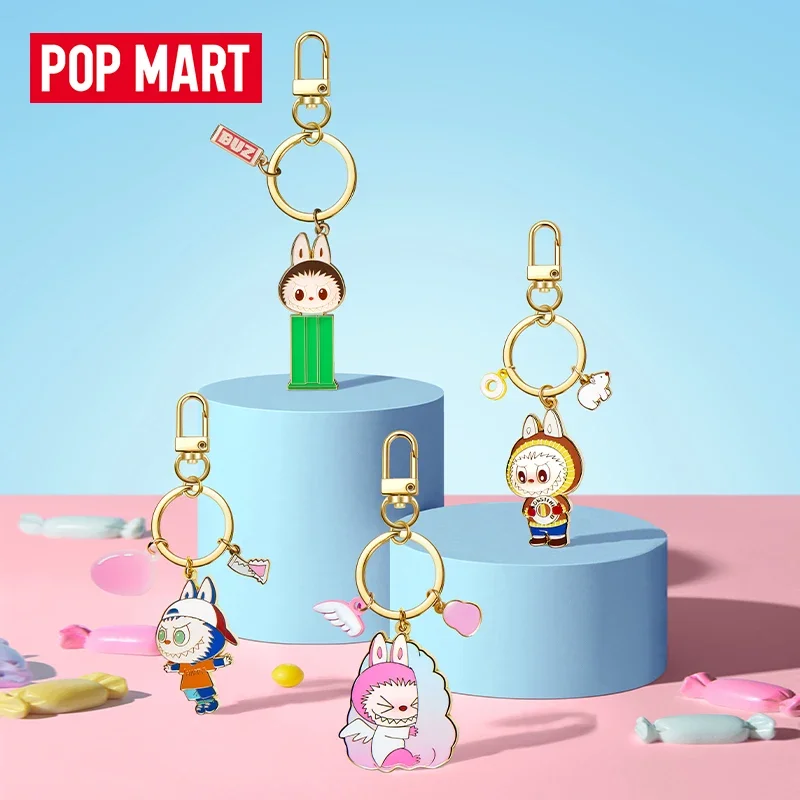 Фото POP MART The Monsters Candy Series - Подвеска, слепая коробка, загадочная коробка, игрушки, кукла, милая аниме-фигурка, настольные украшения, подарочная коллекция №2