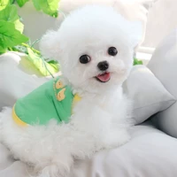 puppy cotton clothing spring summer mesh breathable fashion soft kitten vest shirt puppy suit t shirt pet dog accessories