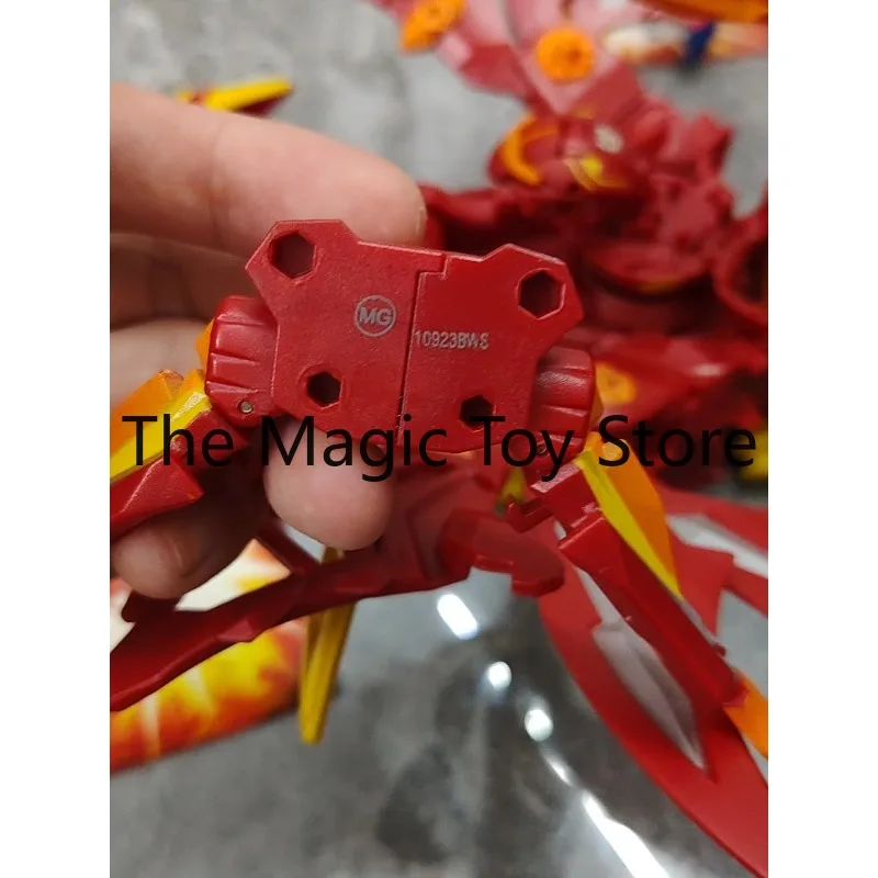 Фото Оригинальный коллекционный набор Sega Bakugan BakuTech Metal God Dragon: полный комплект, модель боевой фигурки, украшение для рабочего стола №3