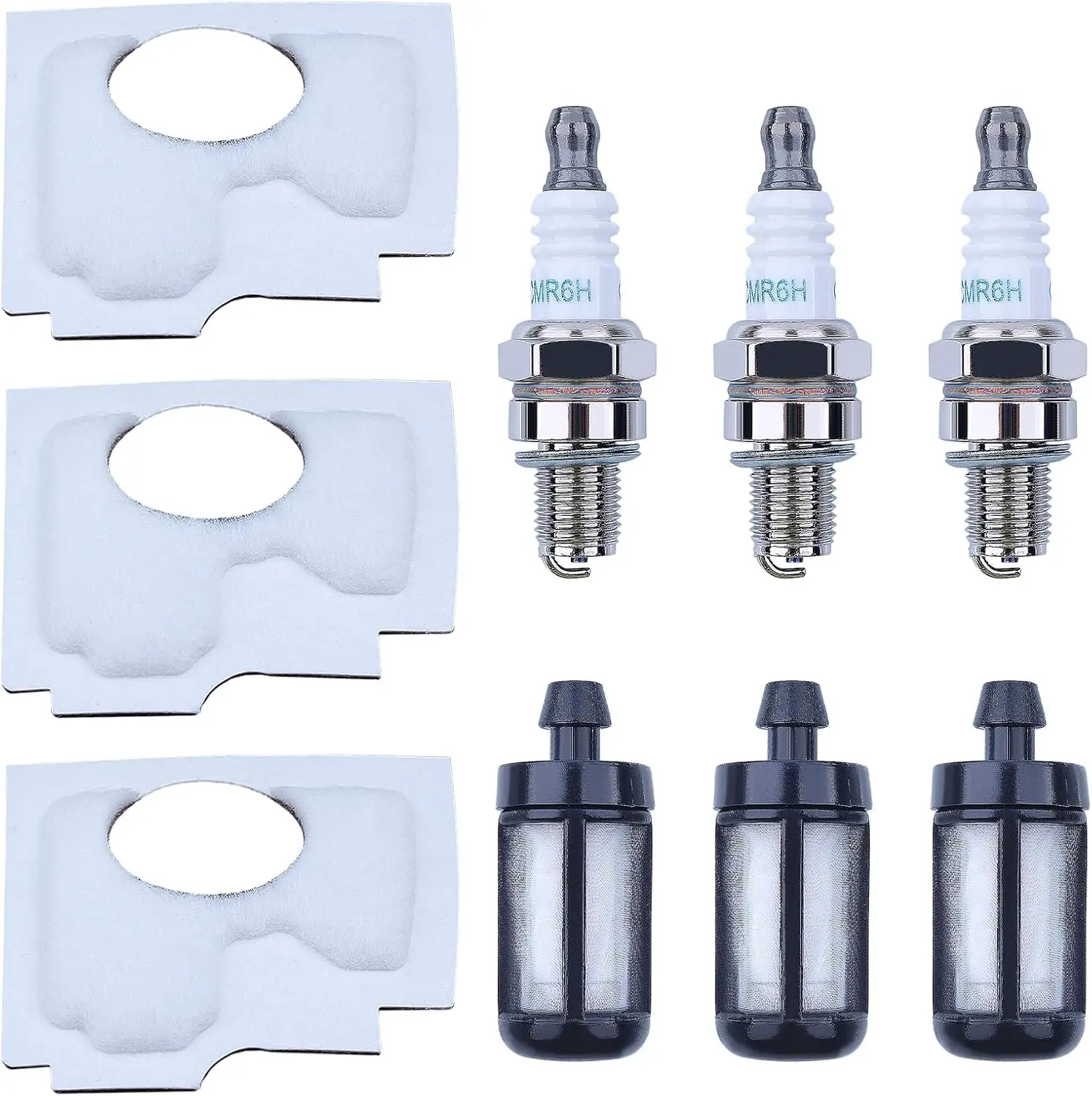 Комплект свечей зажигания и фильтров TINGBAI для Stihl MS170 MS180 MS180C