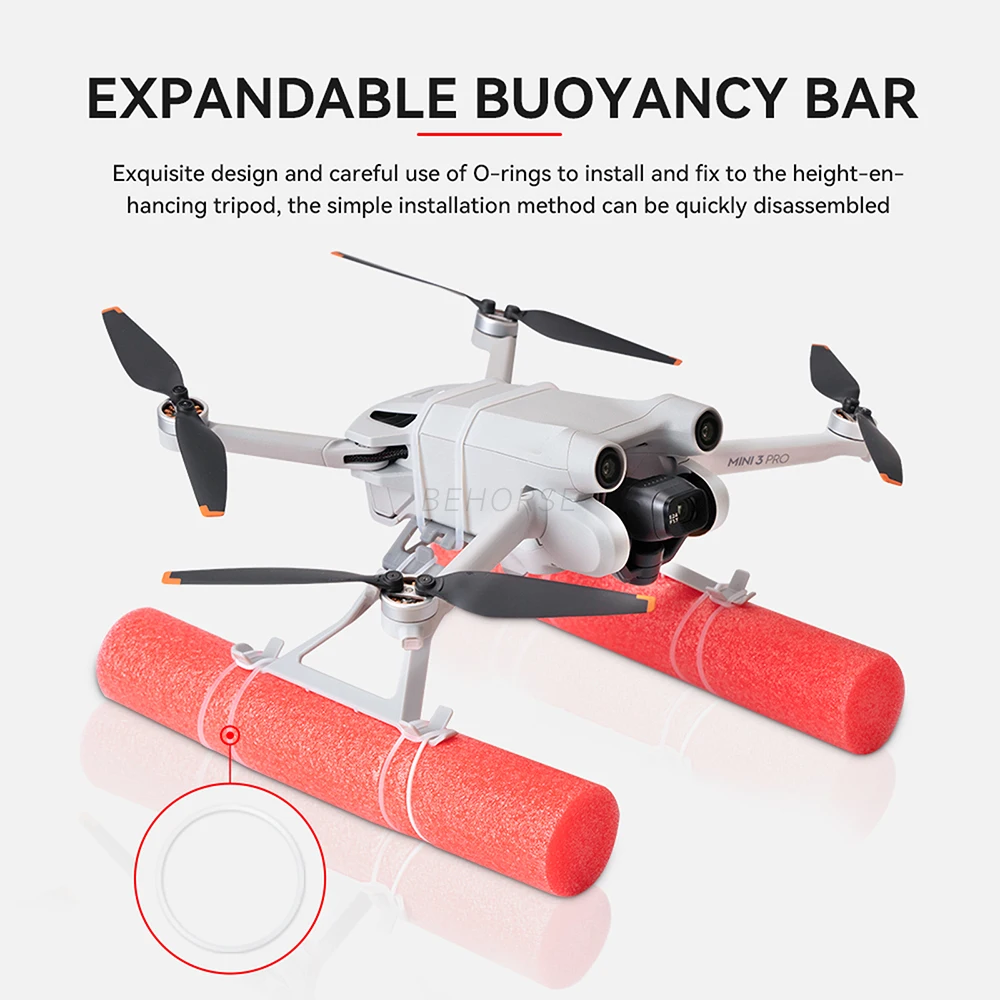 

For DJI Mini 3 Pro Heightening Tripod Landing Skid Float Landing On Water For DJI Mini 3 Pro Drone Landing Gear Accessories