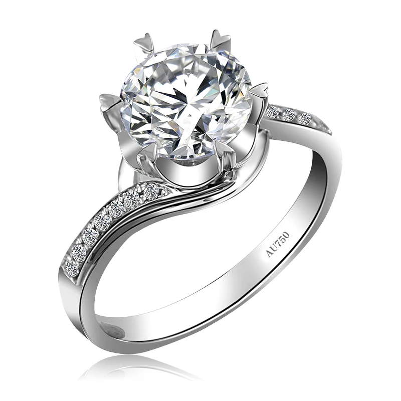 

Madison Audury 2ct кольца с мусанитом для женщин 100% Серебро 925 пробы юбилей свадьбы роскошное Кольцо женское Горячая Распродажа