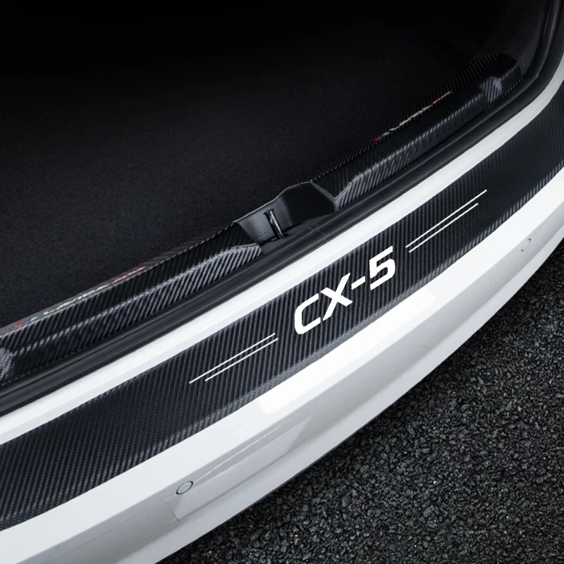 Наклейки на задний бампер автомобиля для Mazda CX5 CX 5 CX-5 2012 2013 2014 2015 2016 2017 2018 2019 2020 2021 KE