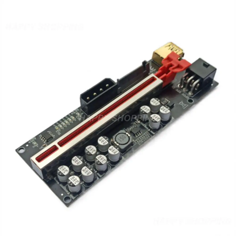 

Usb3.0 Gpu Riser For Btc Mining Miner Pci Express Multiplier Ver018 Plus Riser With Led Indicator For Video Card