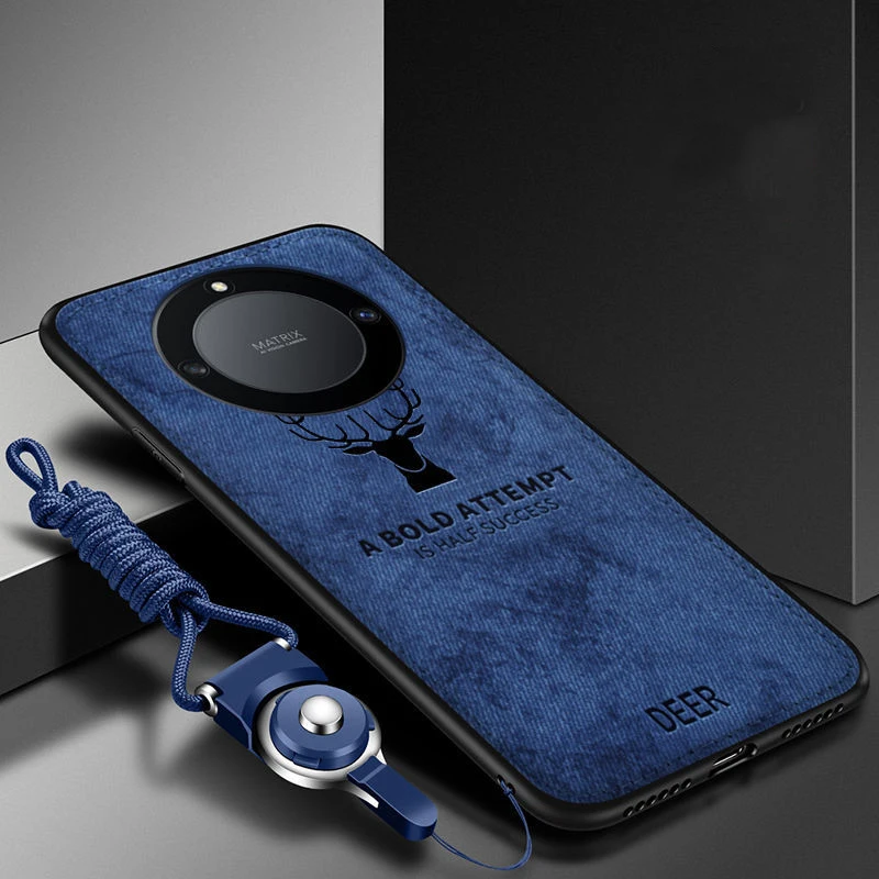 Чехол для OPPO Realme 11 Pro Plus, мягкий силиконовый + жесткий тканевый тонкий защитный чехол-накладка с оленем, чехлы для OPPO Realme11 11Pro Plus