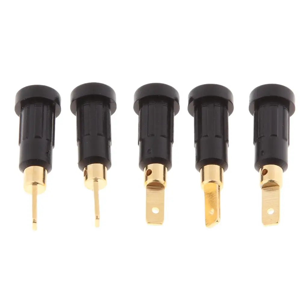 

MagiDeal кабель разъём "банан" 2мм 5шт