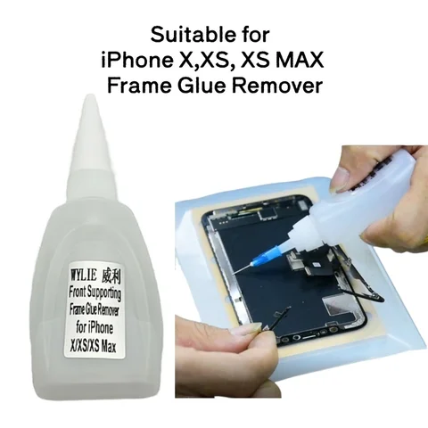 Прецизионная жидкость для удаления клея, 50 мл, для iPhone X/XS/XS MAX, снятие рамки дисплея, ЖК-экраны и OLED, герметичный дизайн ​