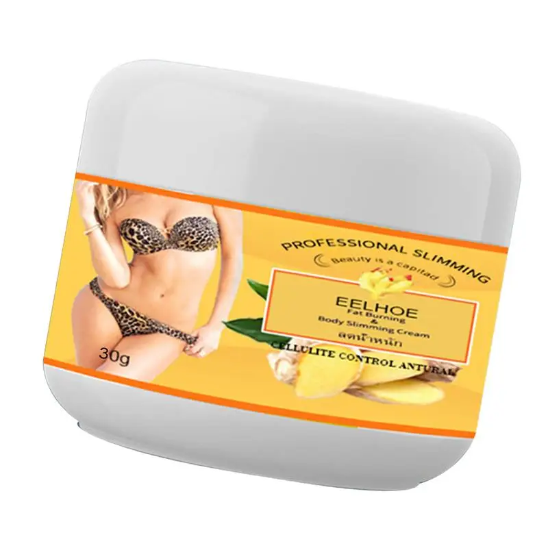 

Natural Burning Fat Cream Navel Arm Leg Belly Burning Fat Cream Tightening Ginger Cream Slim Shaping Workout Enhancer Cream 30g