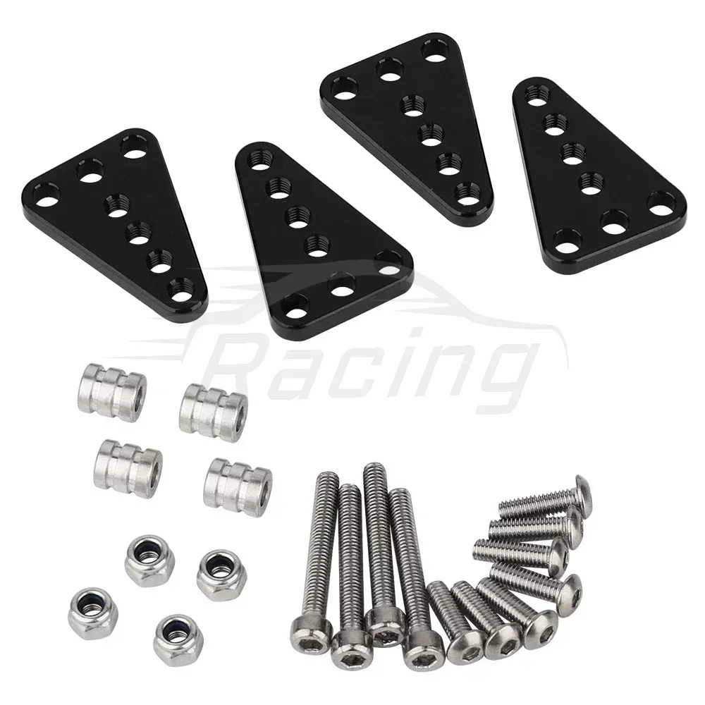 Регулируемые кольца из сплава для осевого автомобиля 4 шт