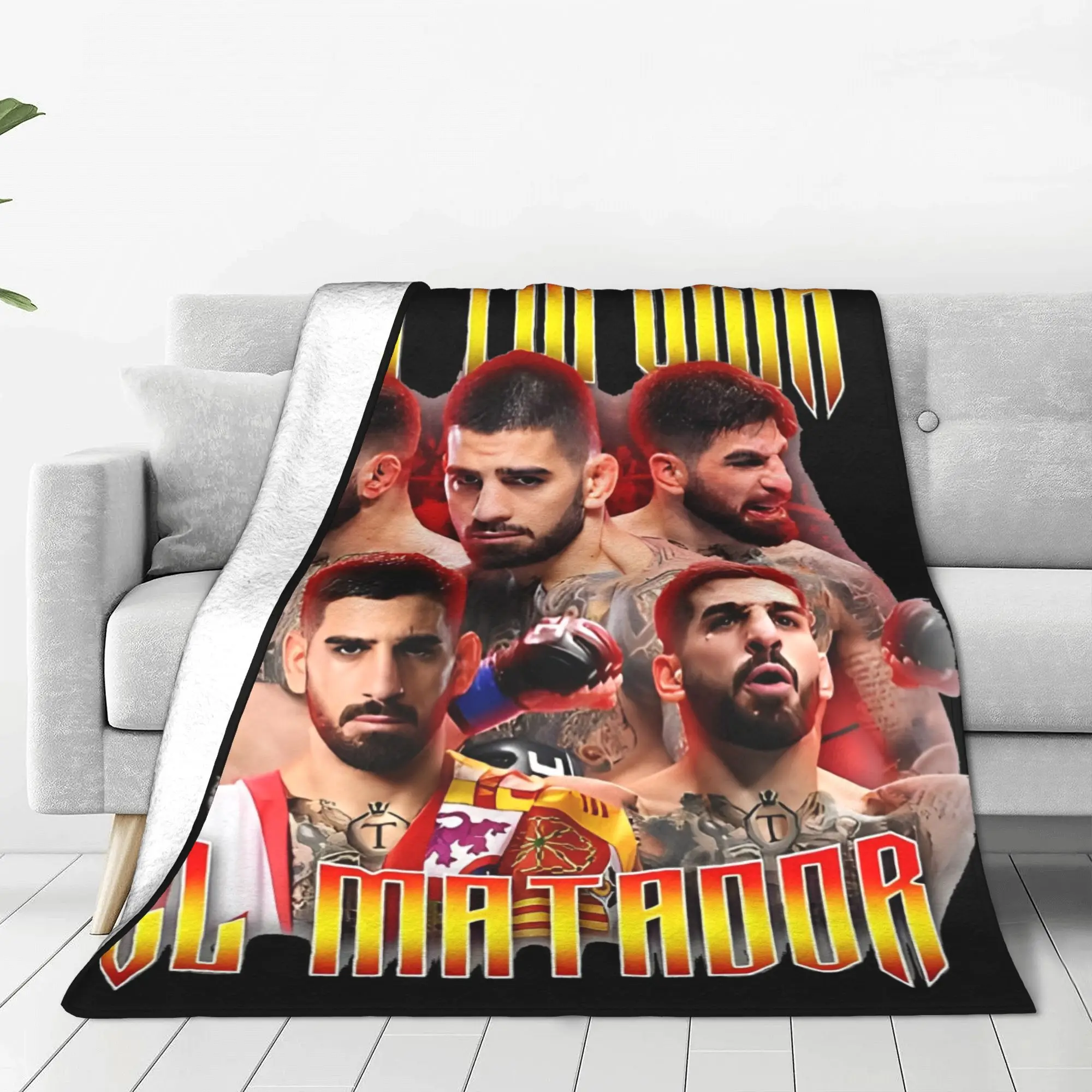 Пушистое дышащее одеяло для украшения покрывала в винтажном стиле Ilia Topuria