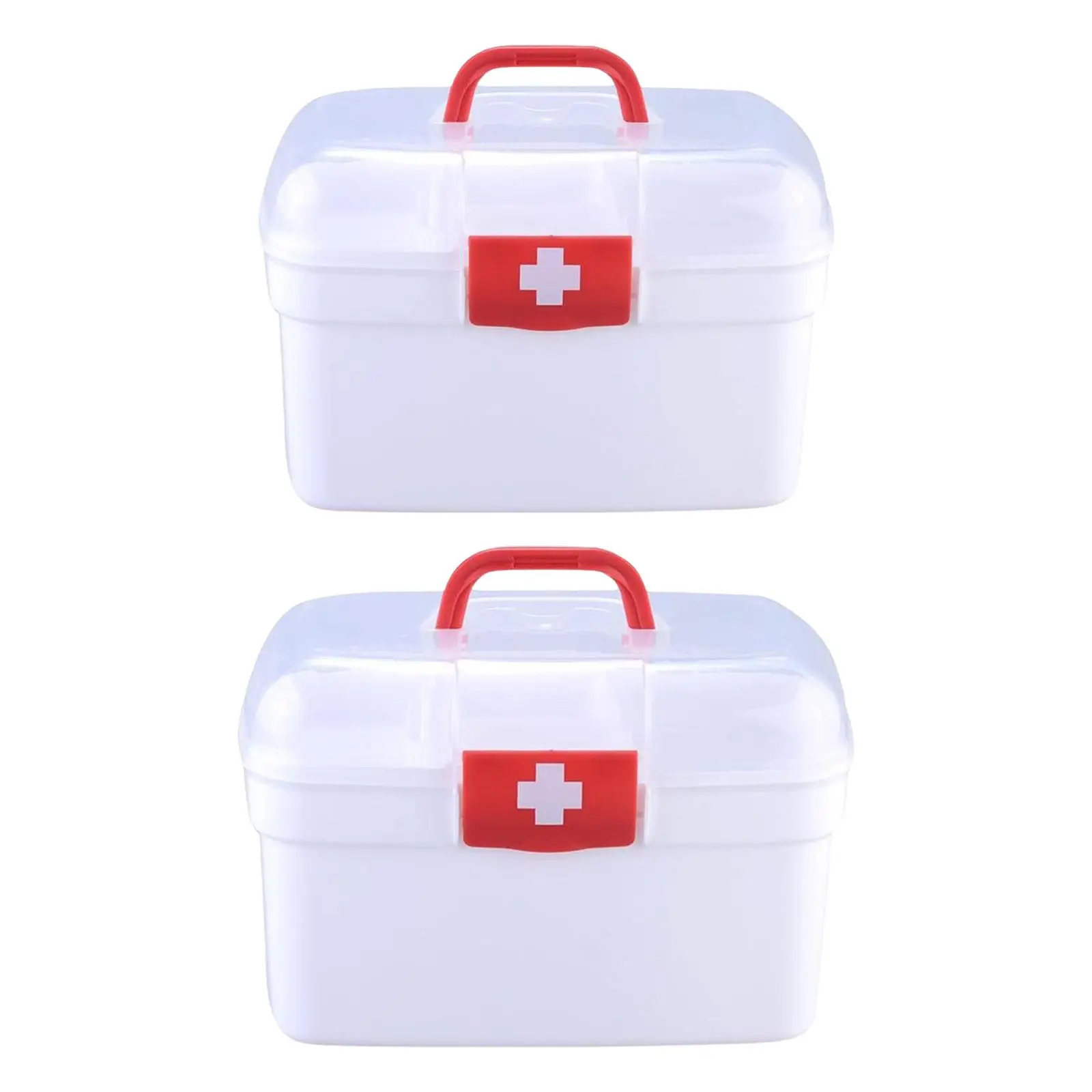 

First Aids Medical Box Container for Arts Crafts Workplace