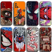 marvels spider man phone cases for samsung a51 5g a31 a72 a21s a52 a71 a42 5g a20 a21 a22 4g a22 5g a20 a32 5g a11 tpu