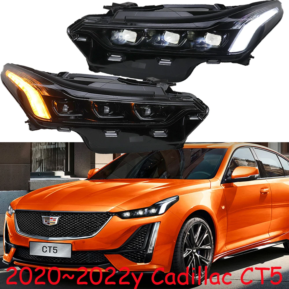 

car styling head lamp for Cadillac CT5 headlight altis 2020~2023y ALL IN LED for Cadillac CT5 daytime running light head light
