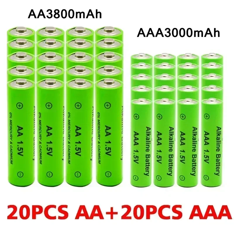 Никель-водородная батарея аккумуляторная AA1.5V 3800mAh/1 5V AAA 3000mAh щелочная