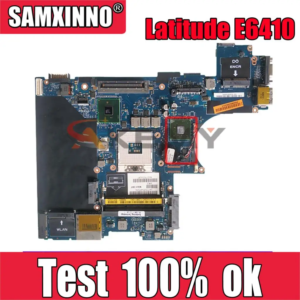 

Оригинальная материнская плата для ноутбука DELL Latitude E6410 материнская плата CN-00H12D 00H12D LA-5471P QM57