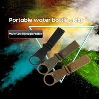 outdoor military nylon webbing buckle hook carabiners tactical gear water bottle holder belt clip climbing accessories