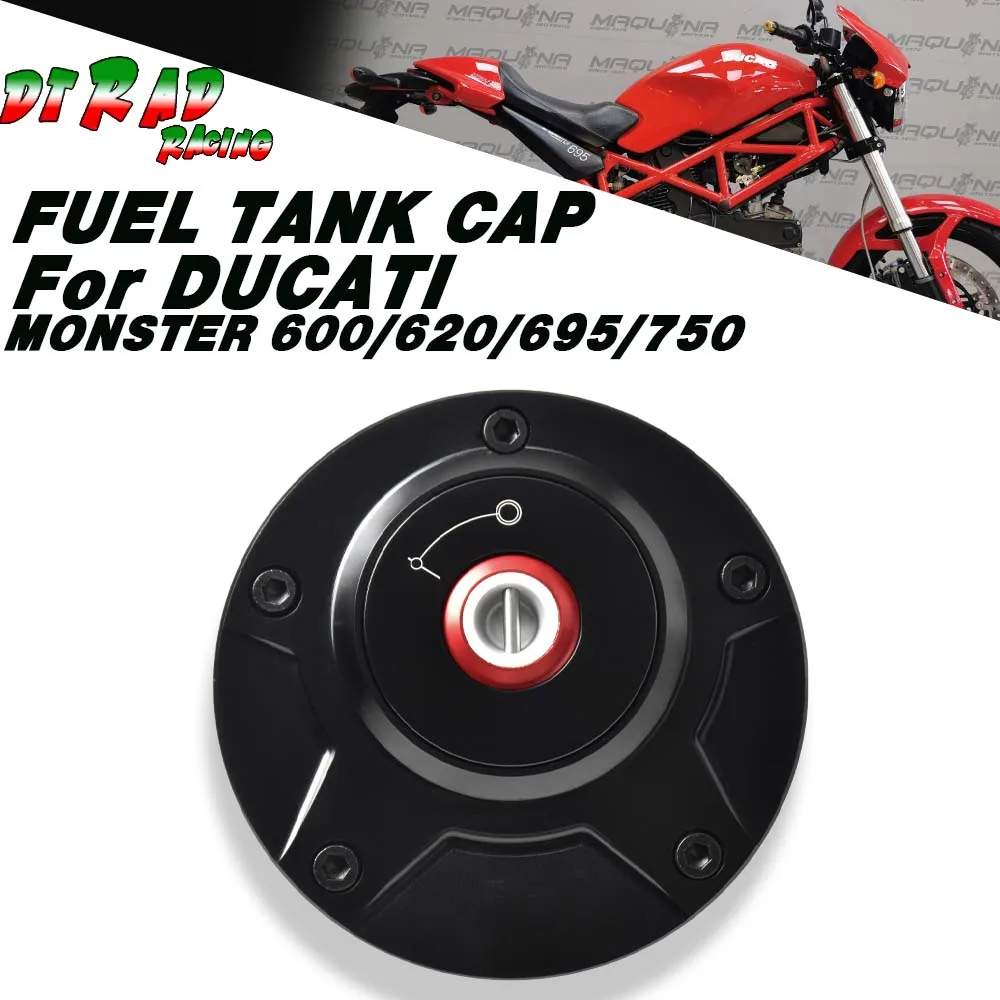 Мотоциклетная крышка топливного бака с быстрым открытием газа для DUCATI MONSTER