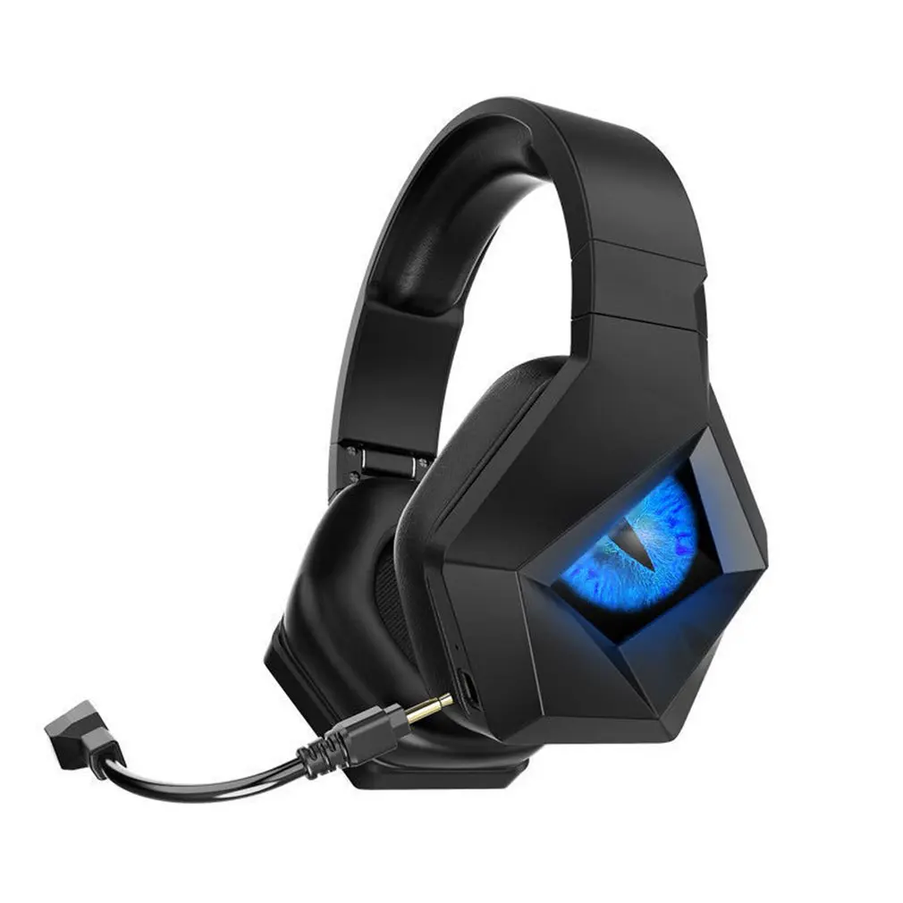 

Wireless Headsets With Microphone Stereo Music Over-Ear Headphones Game Headset For Laptop Comfort-fit Headset For PC