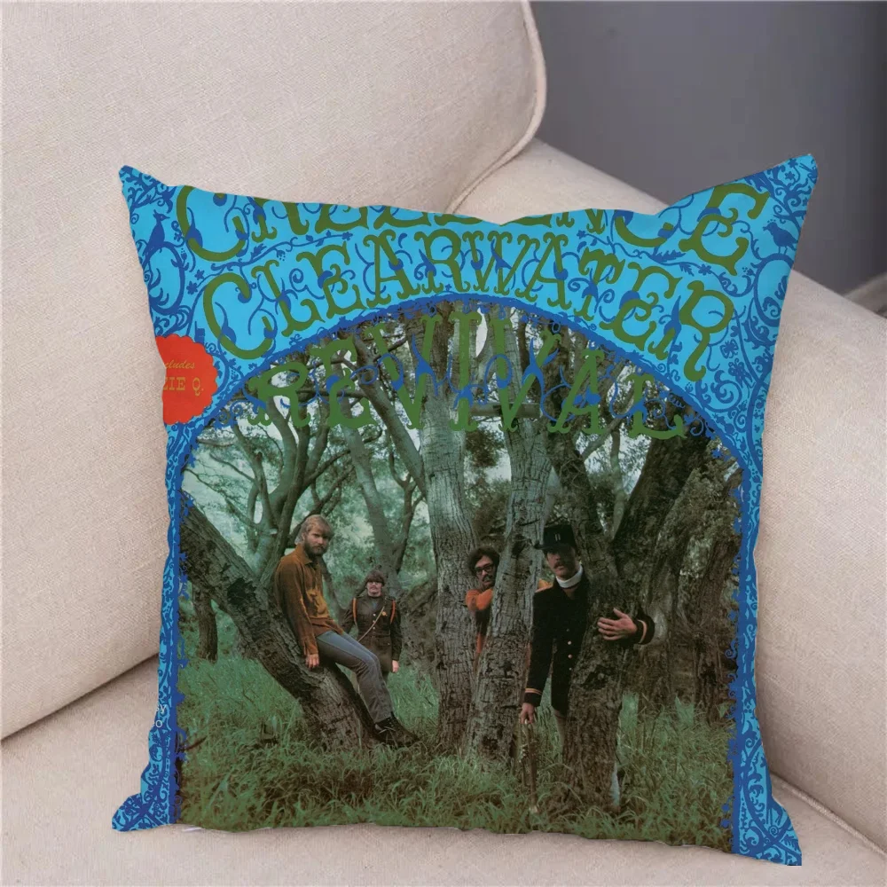 Чехлы На Подушки Creedence Clearwater Revival В Клетку 60x60 См