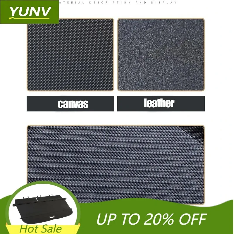 Фото Шторка багажника YUNV для Geely Boyue L FX11 2023-2025, выдвижная шторка для конфиденциальности, аксессуар для хранения в багажнике. №1