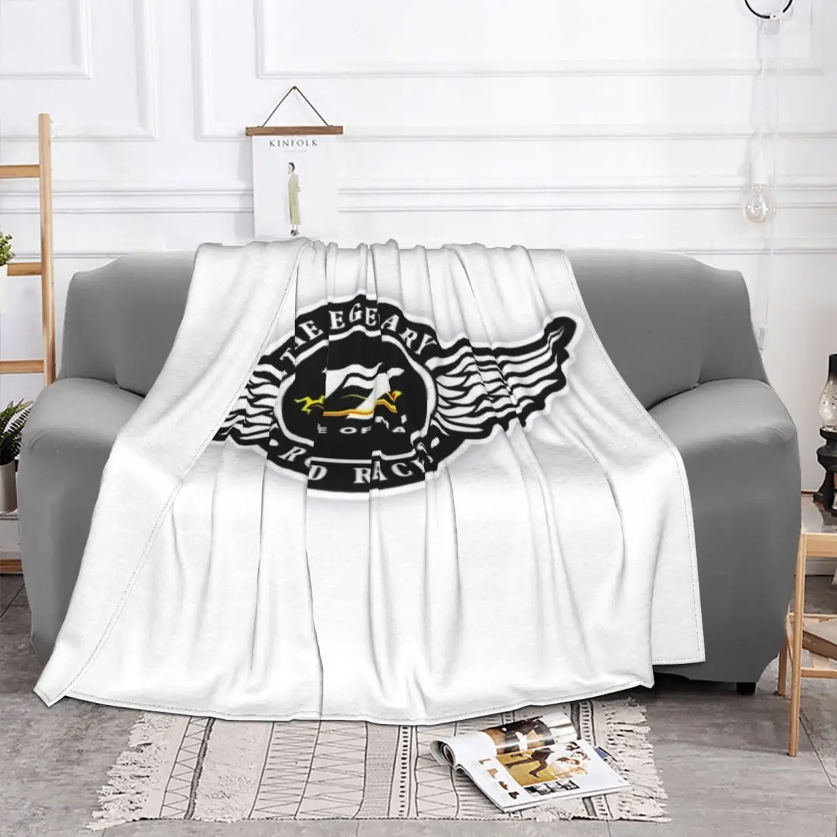 Одеяло и пледы с изображением острова Мэн 1152