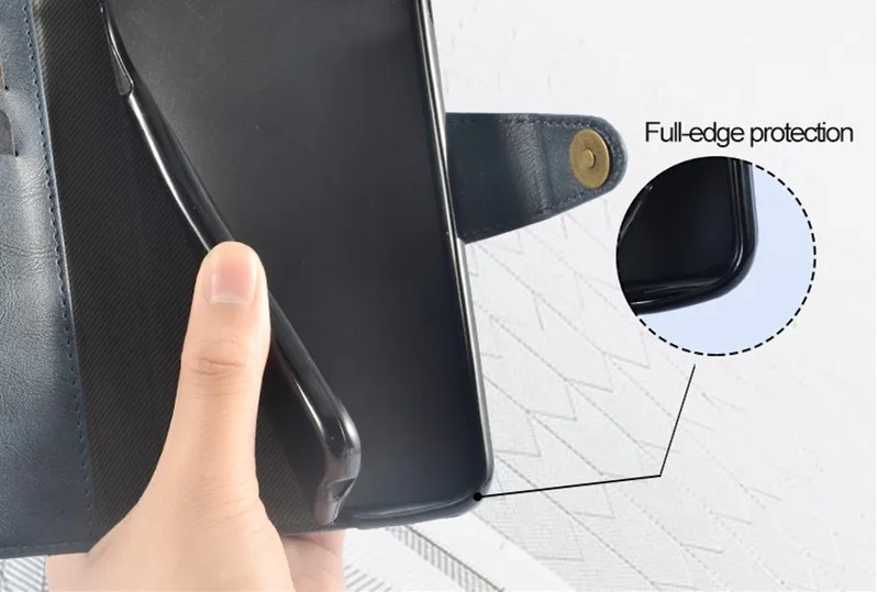 Для Unihertz tank 3 Чехол металлическая пряжка ретро кожаная Задняя панель для