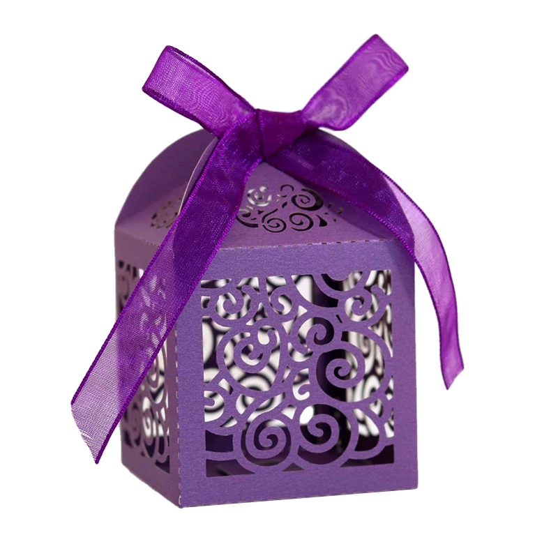 

Лазерные подарочные коробки для конфет, 10 шт.