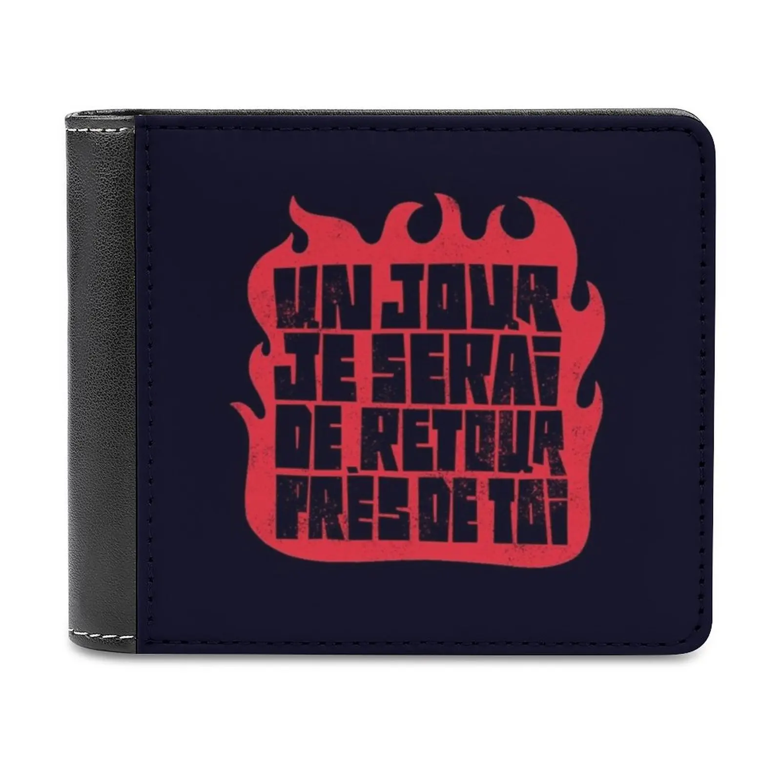 

The Return Men's Wallet Leisure Travel Lightweight Portable Wallets Short Style Male Purse Revolution Communism Return Fire