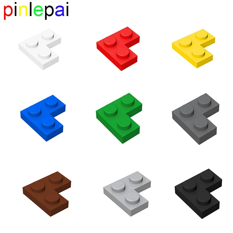 Pinlepai 2420 кирпичи 2x2 угловой блок объемная пластина мелкие блоки из частиц детали Moc