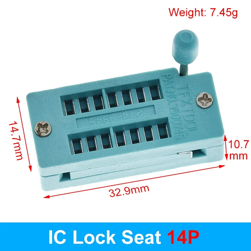 

GREEN GREATZT ZIF IC Socket