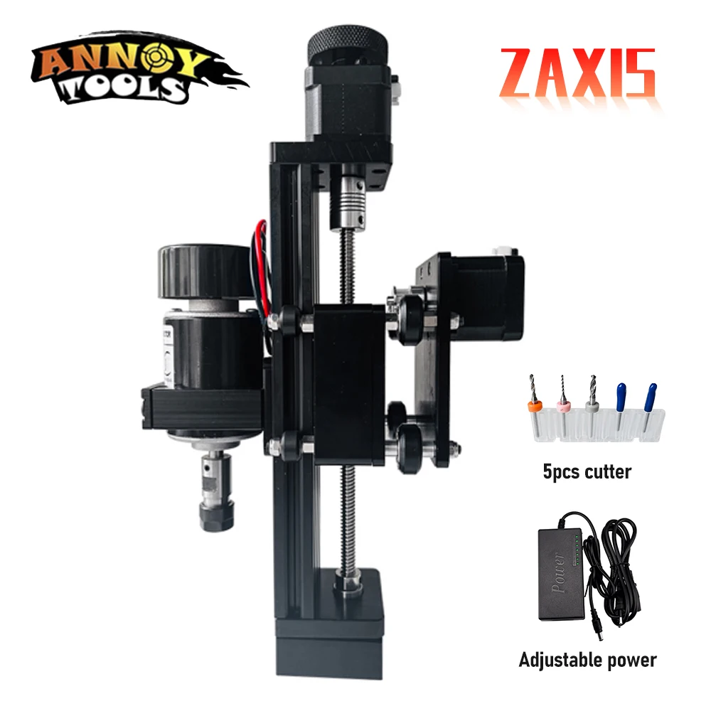 CNC Z axis Sliding Table100mm Woodworking milling machine z axis 895 motor z kit for machine cnc router kit enlarge