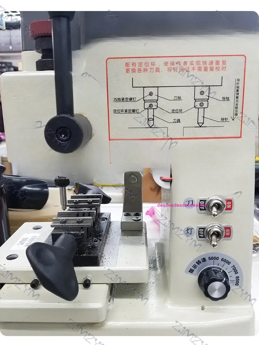 D38A вертикальный ключ копировальный станок высокоточная дрель слесарный