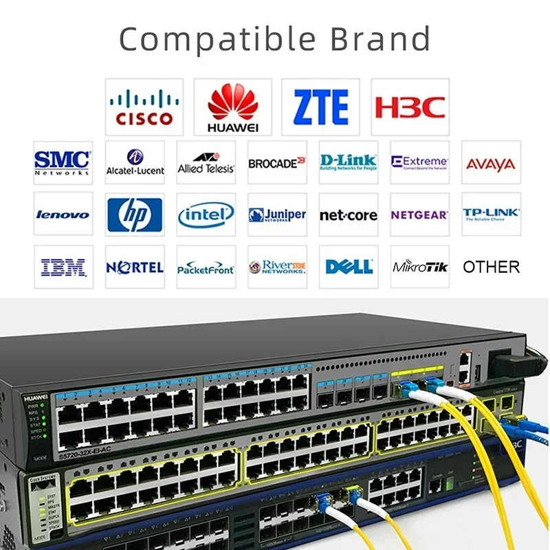 Модуль Koper RJ45 10 Гб Sfp 10GBase-T sfp 30 м для Cisco Mikrotik Tp-Link D-Link
