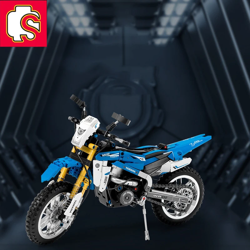 

SEMBO City MOC MOTO High Tech Motorcycle Car Building Blocks Motorbike Speed Racing Model For Vehicle Boys Children Toys Gifts