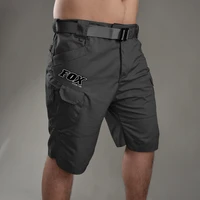 fox cycling team waterproof mens pants mtb moto shorts motocross bicycle downhill trousers for men boy racing clothing kit