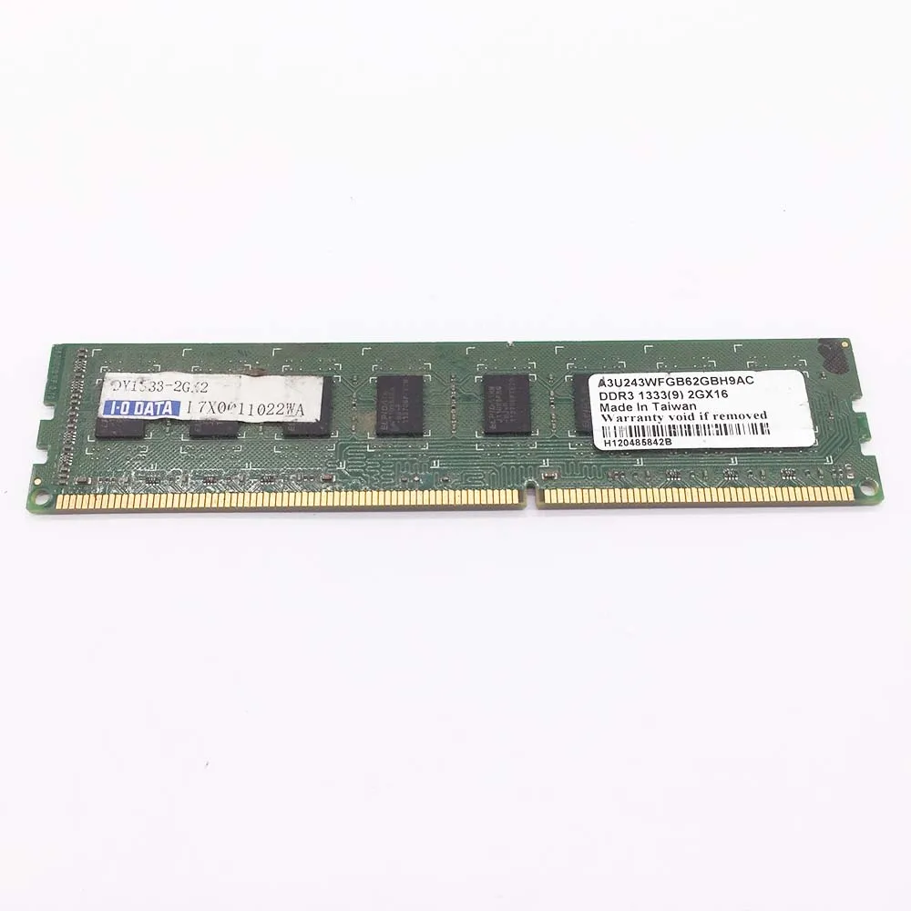 

Memory SDRAM DDR3 2GB 12800U M378B5773CHO-CKO 1Rx8 Desktop RAM Fits For Sumsung 12800U-2G
