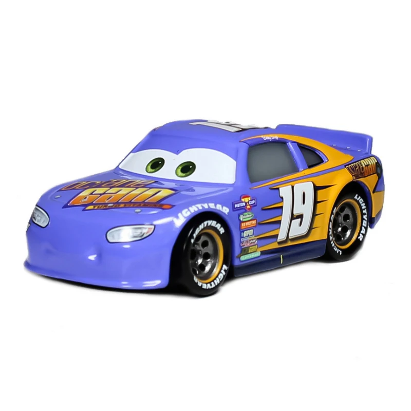 

Disney Pixar Cars 3 McQueen No. 19 Poppy Mater Jackson Storm Ramirez Car 2 Diecast Vehicle Metal Alloy Boy Kid Toys Gift
