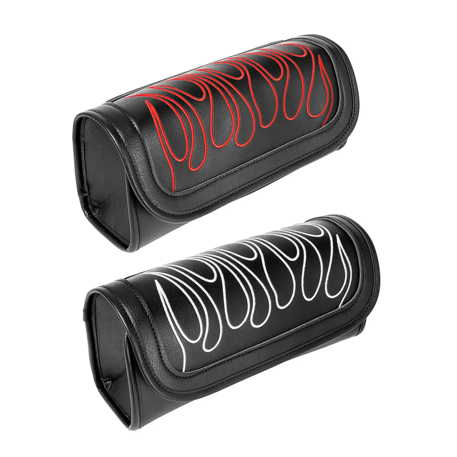 

PU Leather Motorcycle Tool Bag Fork Roll Fits for Scooters ATV