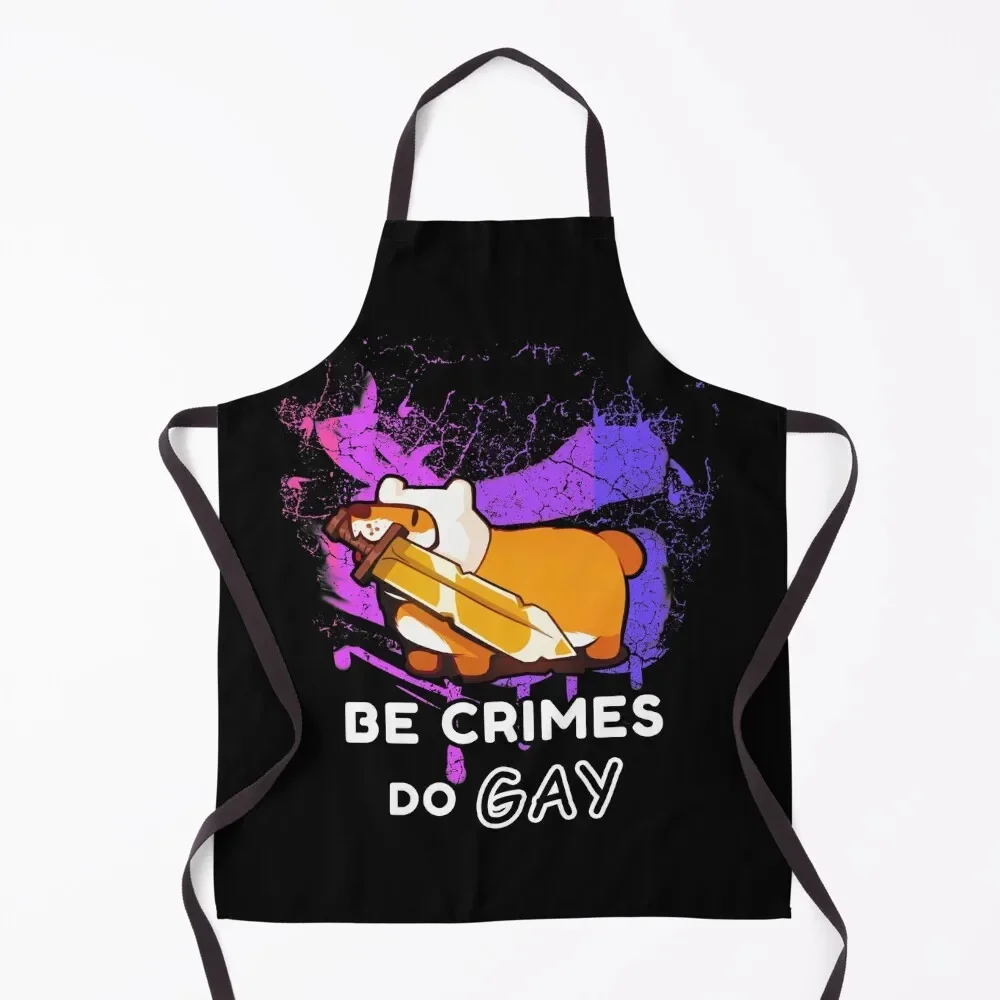 Фартук Furry bi lgbt corgi Beauty Master Cookings для женщин