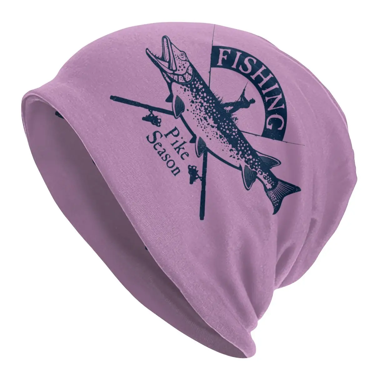 Bonnet Winter Warm Knitting Hat Men Women Pike Fishing Street Skullies Beanies Caps Adult Fisherman Fish Beanie Hats Ski Cap