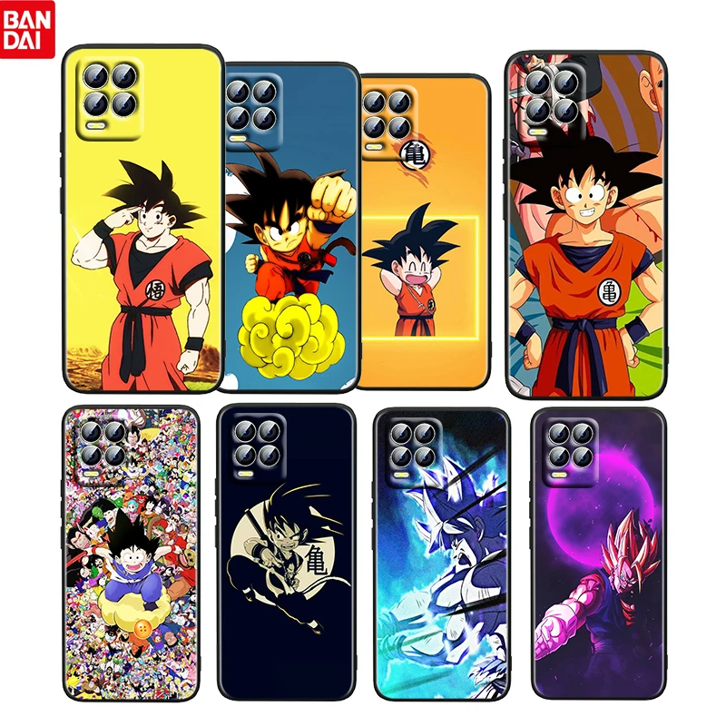 

Dragon Ball Son Goku Boys For OPPO Realme GT Neo Master Edition 9i 8 7 Pro C21S Narzo 30 5G 4G Soft Black Phone Case Cover Coque