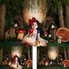 Фоны для фотосъемки 1-й День рождения джунгли сафари лес принцесса фон для фотосъемки малыш душ торт разбивать Декор студия реквизит