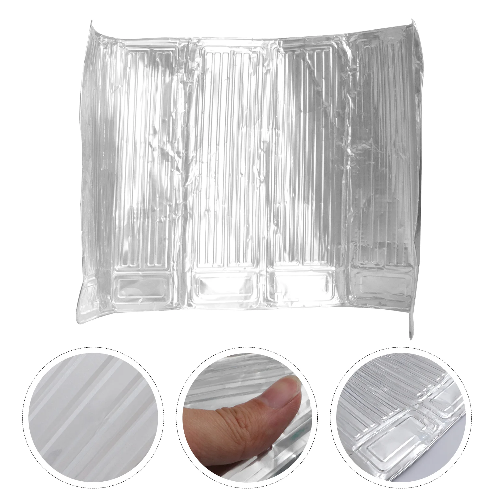 

Splatter Guard Oil Shield Screen Cooking Desk Grease Aluminum Anti Stove Frying Wall Kitchen Screens Office Pan Divider Barrier