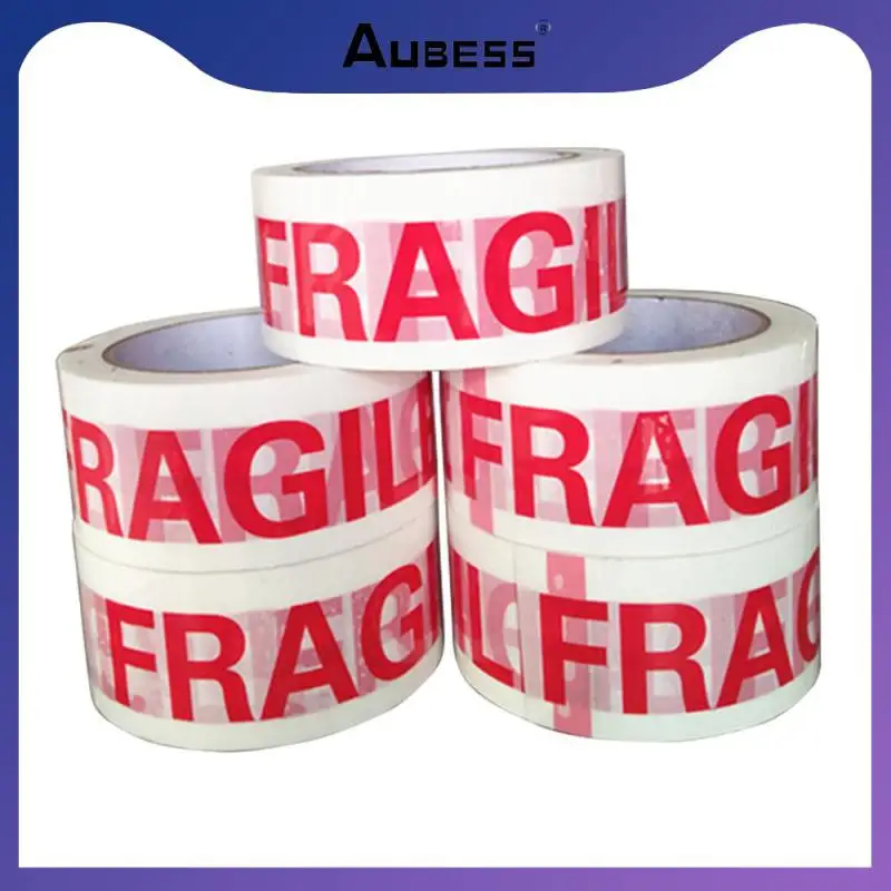 

Diy Packaging Fragile Tape 70cm Diy Stickers Fragile Warning Adhesive Tape Express Packing Packing Tape Packing Carton Bopp Red